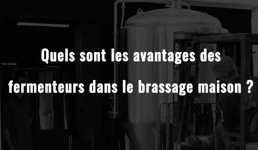 Quels sont les avantages des fermenteurs dans le brassage maison ?