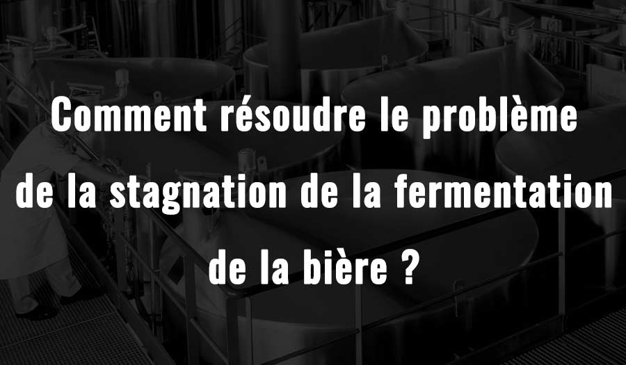 Comment résoudre le problème de la stagnation de la fermentation de la bière ?