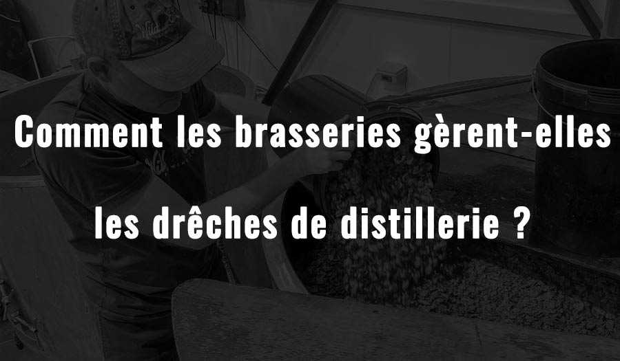 Comment les brasseries gèrent-elles les drêches de distillerie ?