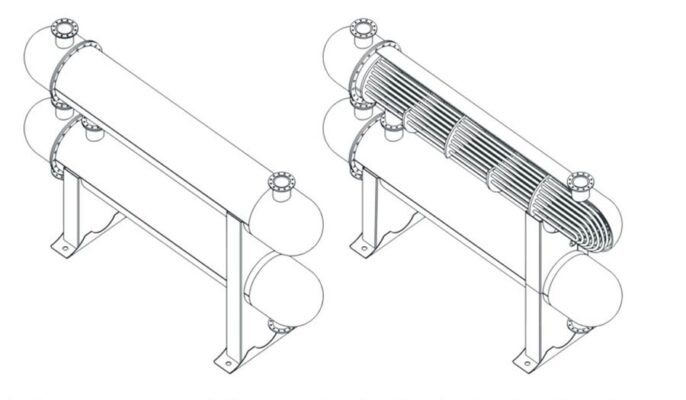 Structure de l'échangeur de chaleur à plaques