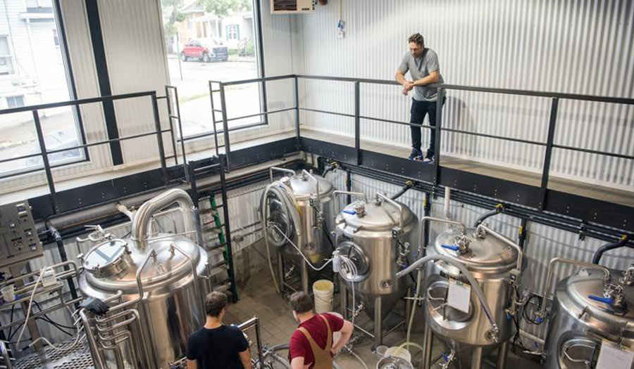 équipement de brassage de bière artisanale